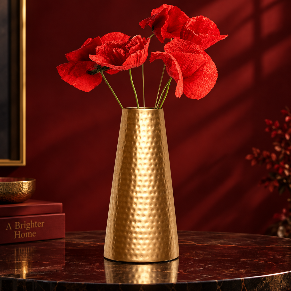 GT Home Flower Vase for Vintage Antique Home Decor - Set of 2