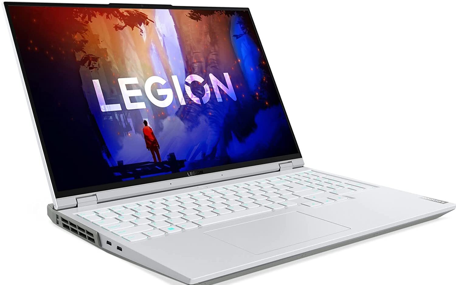 Lenovo Legion 5 Pro AMD Ryzen 7 6800H 16" (40.64cm) QHD IPS 165Hz 500Nits Gaming Laptop (16GB/1TB SSD/Win 11/Office 2021/NVIDIA RTX 3060 6GB/Alexa/3 Month Game Pass/Glacier White/2.5Kg), 82RG00ELIN