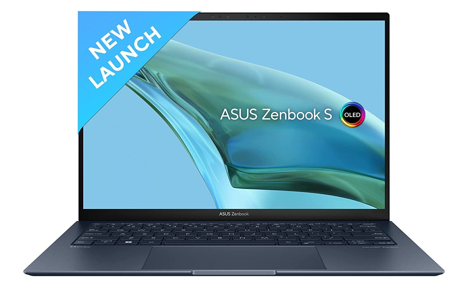 ASUS Zenbook S 13 OLED (2023), 1kg Weight & 1cm Thin, Intel Core i7-1355U 13th Gen, 13.3 Inch 2.8K OLED, Thin & Light Laptop (16GB/1TB SSD/Iris Xe/Win 11/Office 2021/63WHrs/Blue), UX5304VA-NQ741WS
